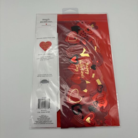 American Greetings Magic Moments Displayable Pop-Up Valentine's Day Cards NEW - Picture 7 of 15